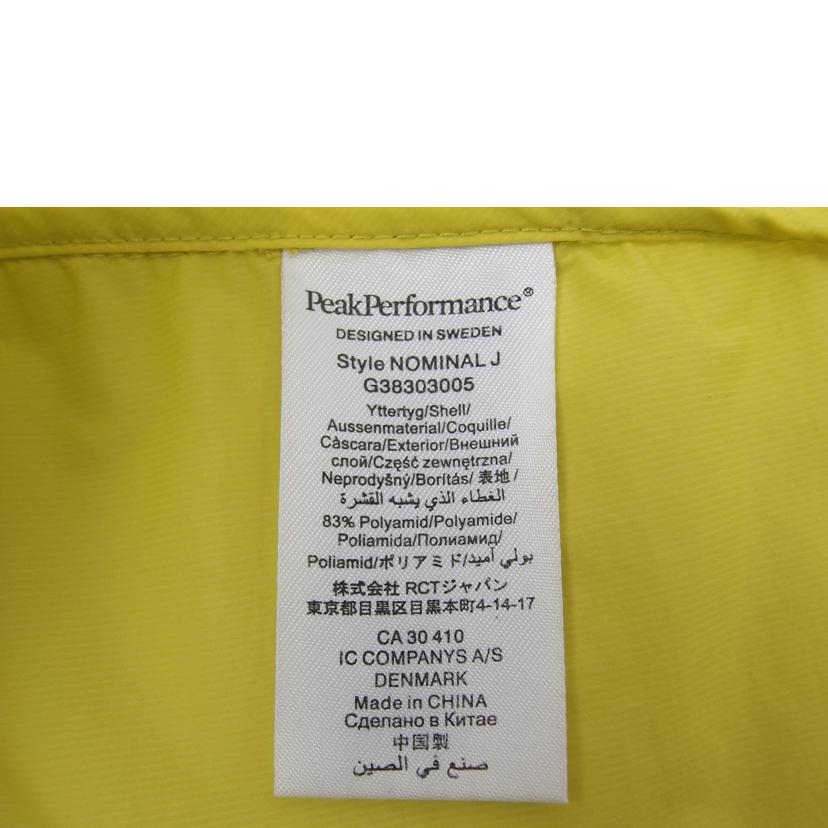 /PeakPerformance シェルジャケット/G38303005//Bランク/83