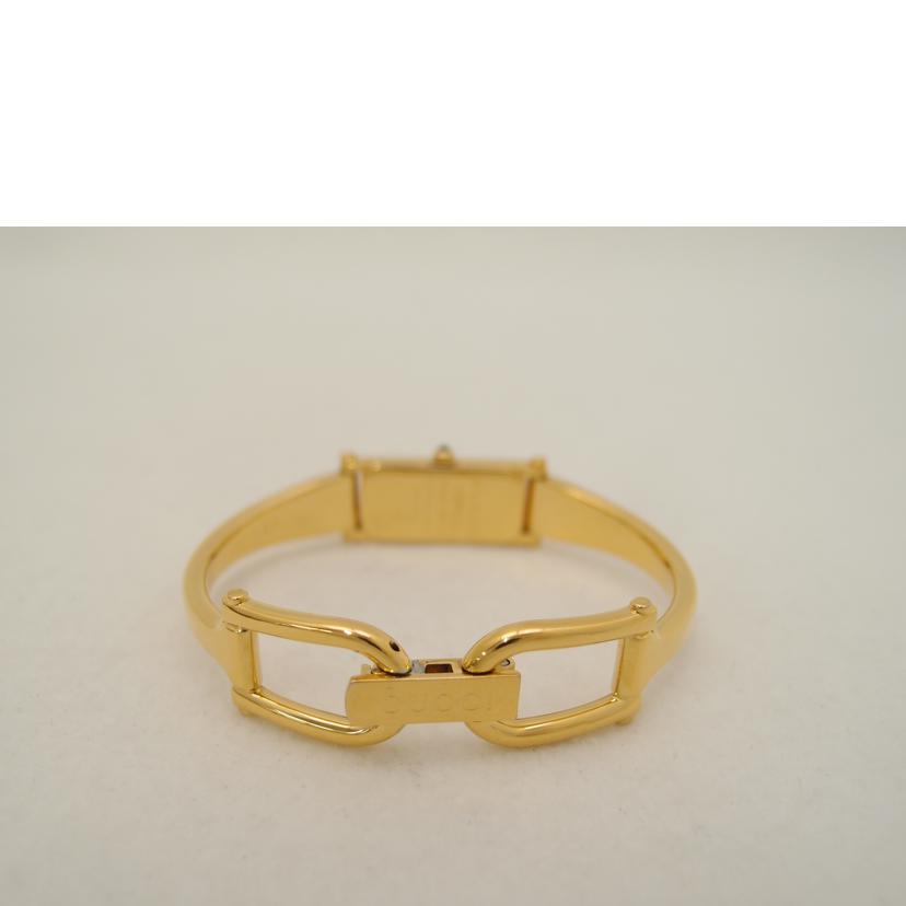 GUCCI グッチ 腕時計 レディース/バングルウォッチ/ゴールド文字盤/クォーツ/1500L//056****/Bランク/69