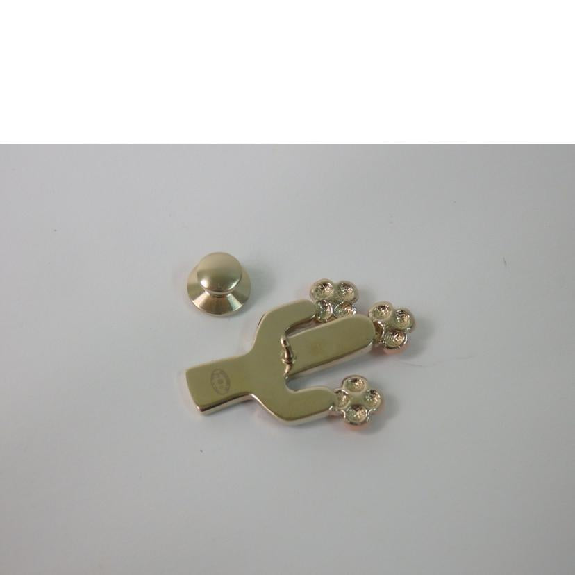 CHANEL シャネル/ココマークカメリアサボテンピンブローチ//B17 C/SAランク/84