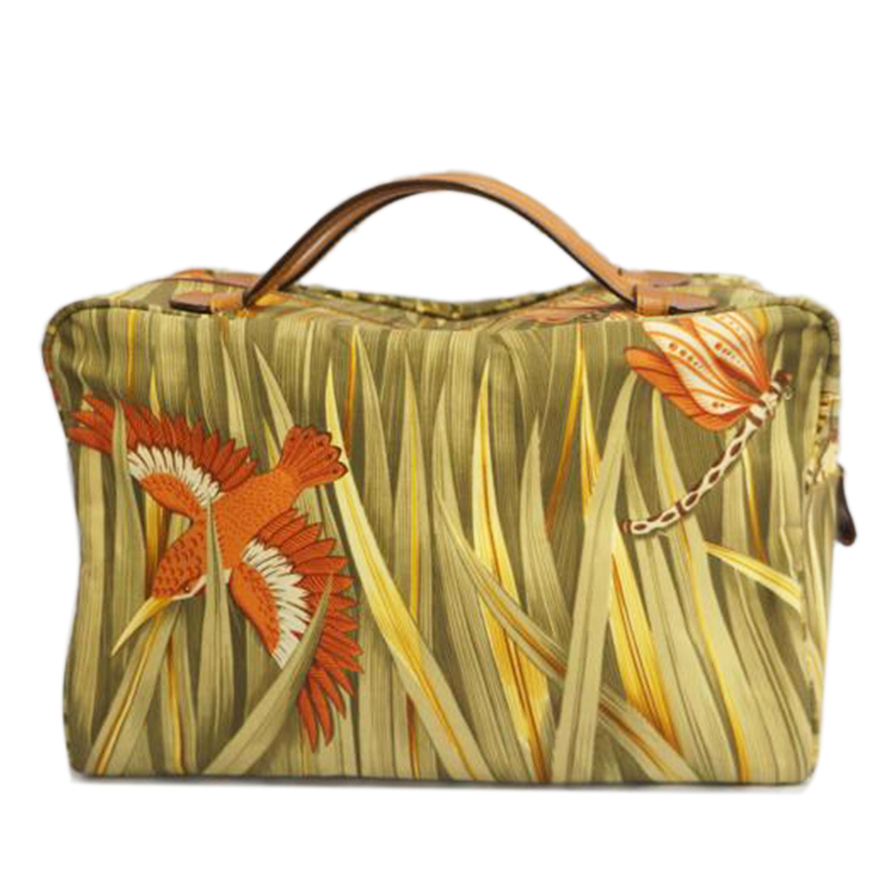 Feragamo フェラガモ/ナイロンバッグ 総柄/HE22 3512//Bランク/07