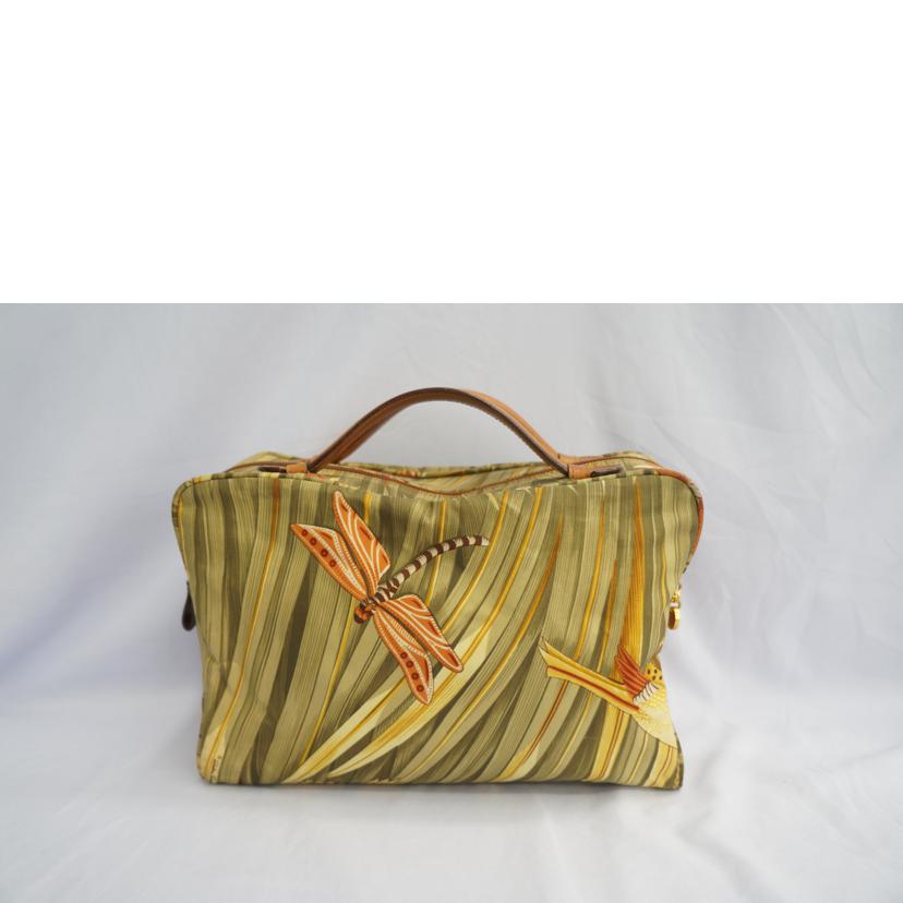 Feragamo フェラガモ/ナイロンバッグ 総柄/HE22 3512//Bランク/07