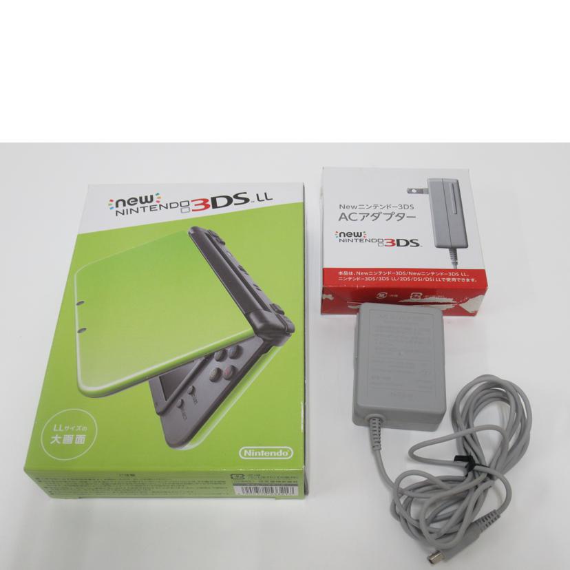 Nintendo/NEW 3DS LL/RED-001//QJF132306933/ABランク/63