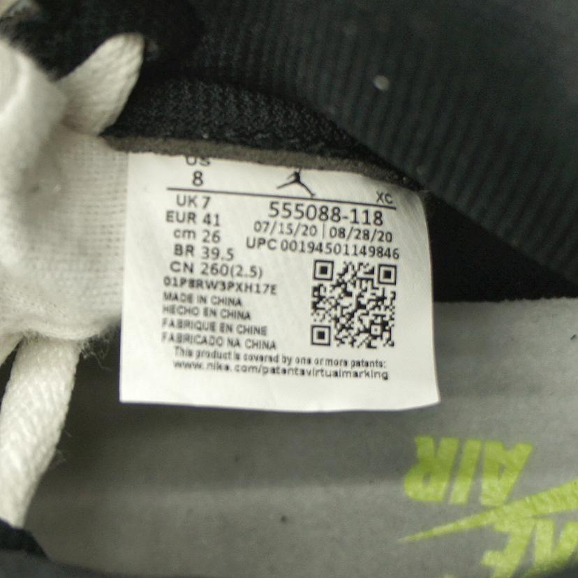 NIKE ナイキ/AIR JORDAN 1 RETRO HIGH OG/555088-118//SAランク/06