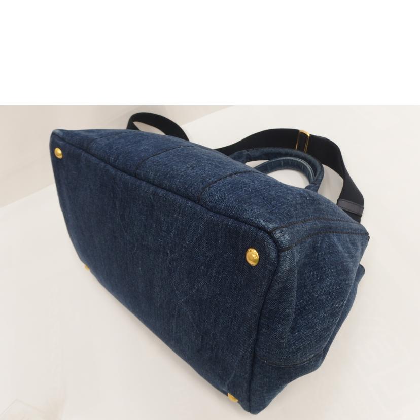 PRADA プラダ/カナパ2wayトート/デニム/B2642B//Bランク/82