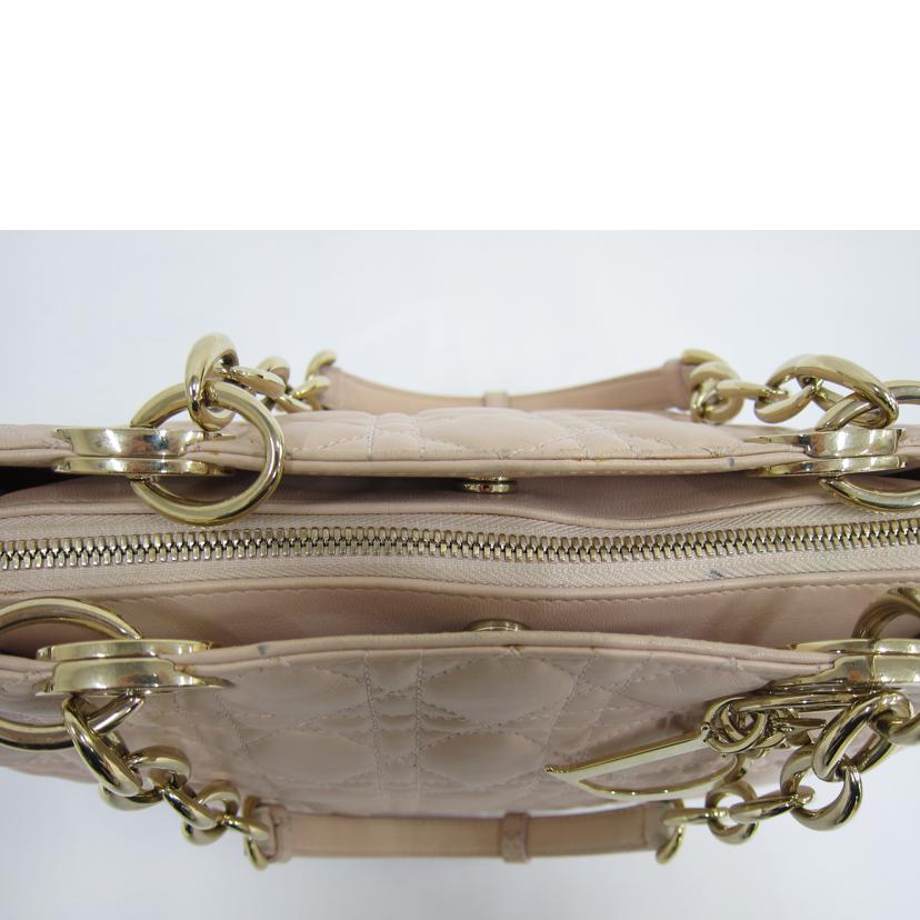 DIOR ディオール/レディーディオール/カナージュチェーンハンド//01-RU-0194/Bランク/82