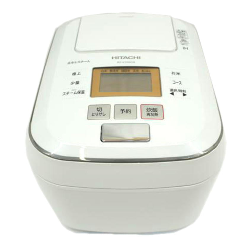 HITACHI 日立/IHジャー炊飯器 5.5合炊き/RZ-V100CM/W//0002277/ABランク/05