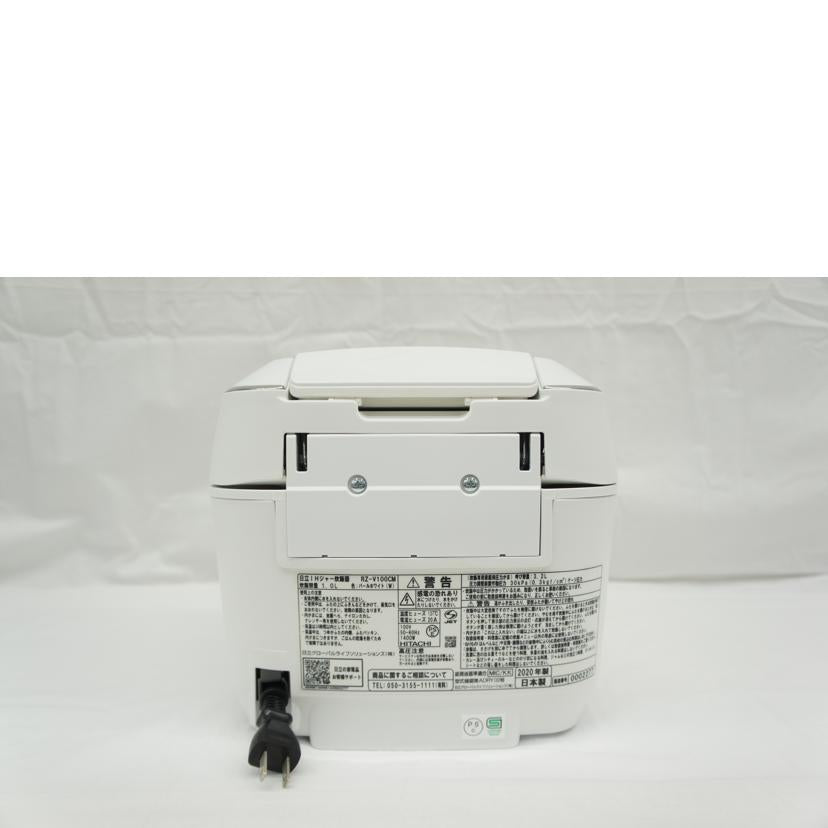 HITACHI 日立/IHジャー炊飯器 5.5合炊き/RZ-V100CM/W//0002277/ABランク/05