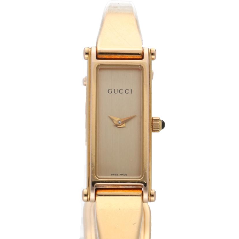 GUCCI グッチ/バングルウォッチ・ゴールド/レディース/クオーツ/1500L//12551506/ABランク/75