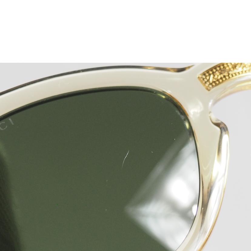 GUCCI グッチ/サングラス インターナショナルFIT イエロー/グリーン/GG0182S 004//Bランク/79