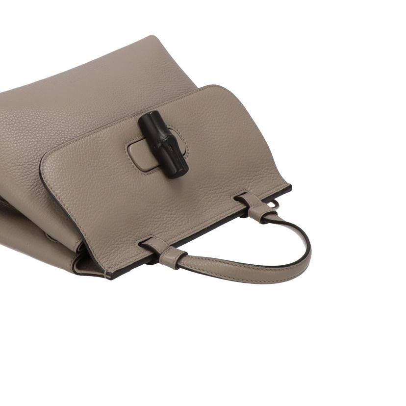 GUCCI グッチ/バンブーデイリーレザー2Wayショルダー /370831//493492/ABランク/75