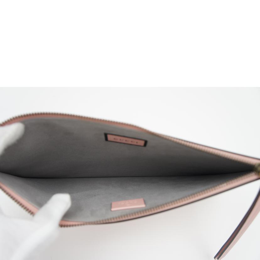 GUCCI グッチ/ゴーストレザークラッチ /445597//0416/SAランク/75