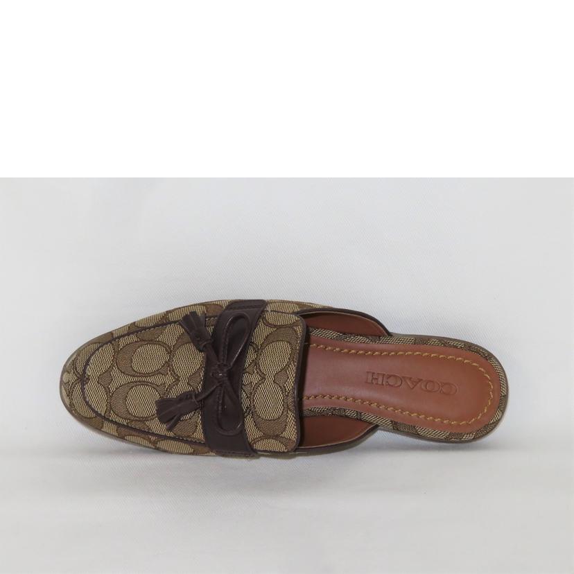 COACH コーチ/スタシー シグネチャー ミュール/FG2709//Aランク/81