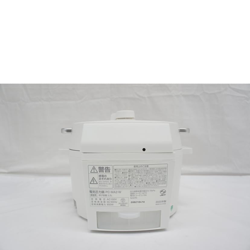 IRIS OHYAMA アイリスオーヤマ/電気圧力鍋 2.2L/PC-MA2//200210416/SAランク/05