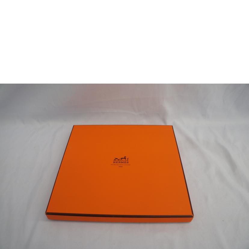 HERMES エルメス/カレ90神々の音楽 シルクスカーフ BEG/ORG//Aランク/07