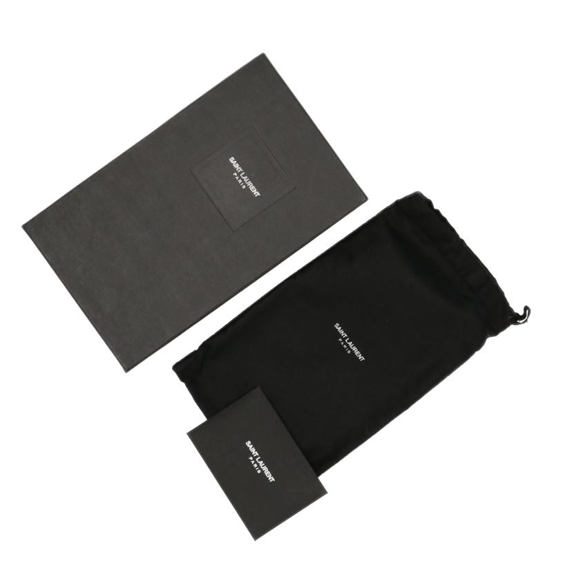 SAINT LAURENT SAINT LAURENT/ Yラインラウンドジップロングウォレット/314991//CFP.1013/ABランク/75