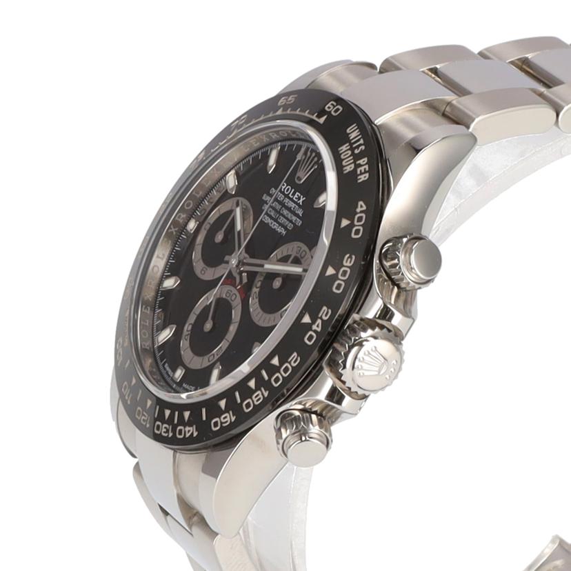 ROLEX ロレックス 腕時計 美品 ランダムシリアル 新ギャラ2022年日付 セラミック ステンレス メンズ/コスモグラフ・デイトナ・ブラック/ランダム番/116500LN//81K29523/Aランク/75