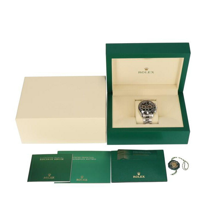 ROLEX ロレックス 腕時計 美品 ランダムシリアル 新ギャラ2022年日付 セラミック ステンレス メンズ/コスモグラフ・デイトナ・ブラック/ランダム番/116500LN//81K29523/Aランク/75