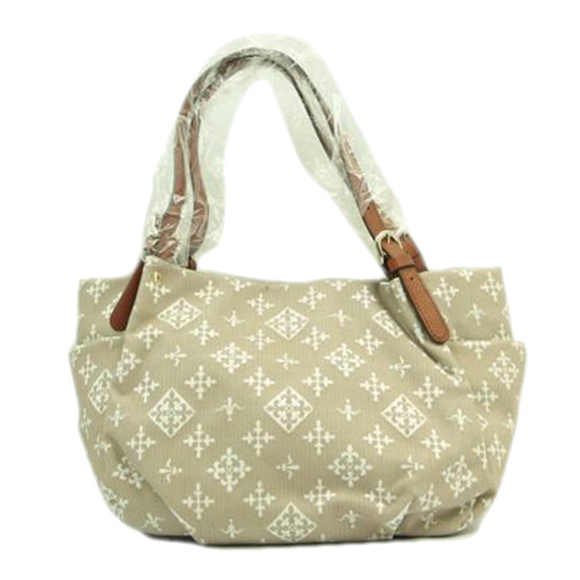 russet ラシット/ラシット コットンジャガードトートバッグ ベージュ//SAランク/83