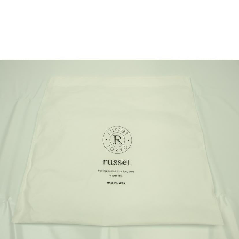 russet ラシット/ラシット コットンジャガードトートバッグ ベージュ//SAランク/83