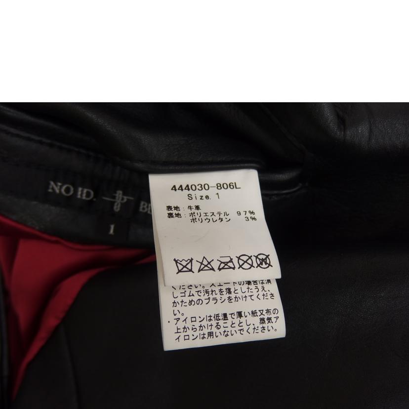 NOID ノーアイディー/NOIDダブルライダース/牛革/444030-806L//Bランク/82