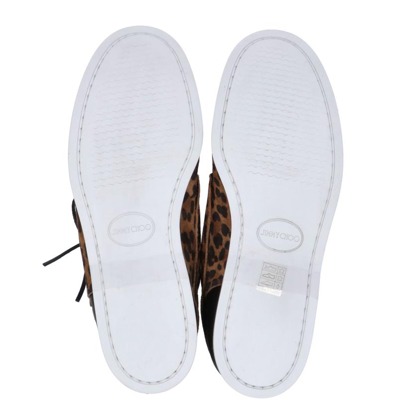 JIMMYCHOO ジミーチュウ/ORSONレオパード/BLK-S//SAランク/75