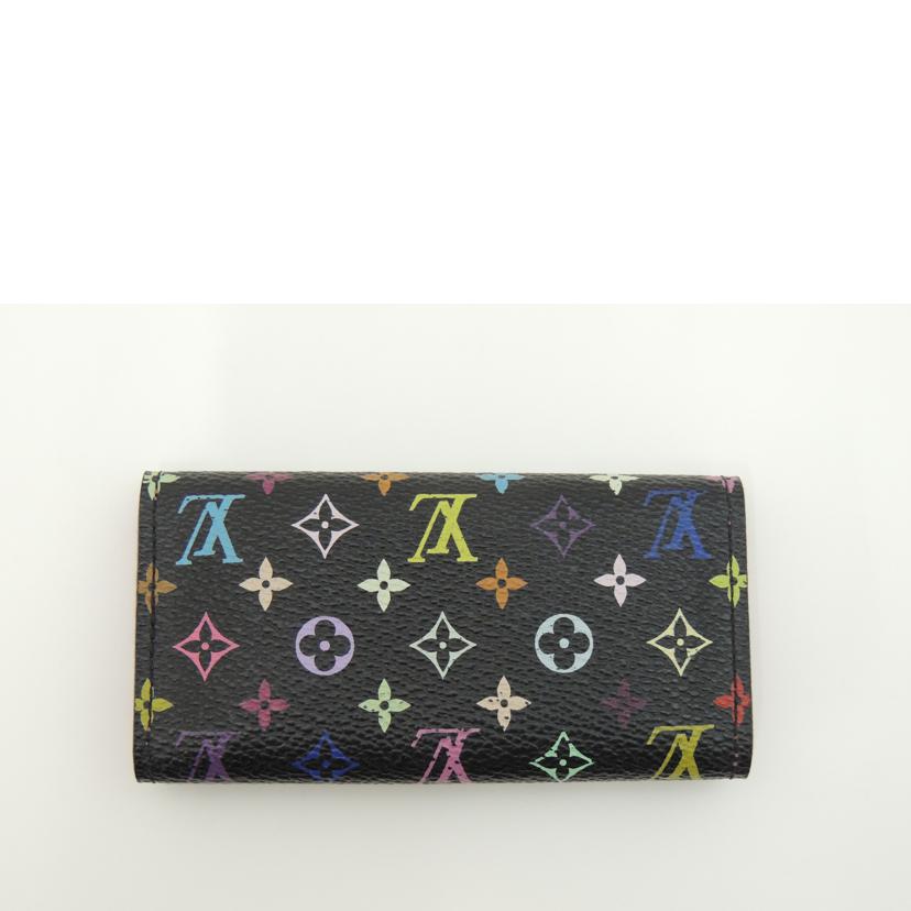 LV ルイ・ヴィトン キーケース レディース メンズ/ミュルティクレ4/マルチカラー/ノワール/M93732//CT2039/ABランク/69
