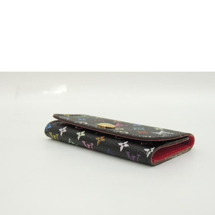 LV ルイ・ヴィトン キーケース レディース メンズ/ミュルティクレ4/マルチカラー/ノワール/M93732//CT2039/ABランク/69