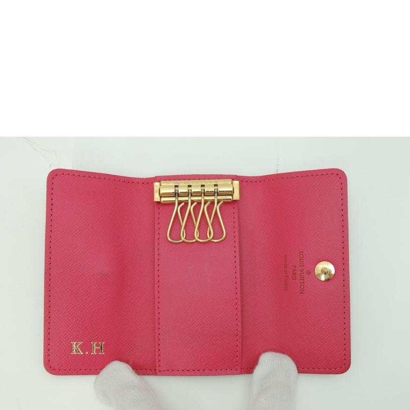 LV ルイ・ヴィトン キーケース レディース メンズ/ミュルティクレ4/マルチカラー/ノワール/M93732//CT2039/ABランク/69