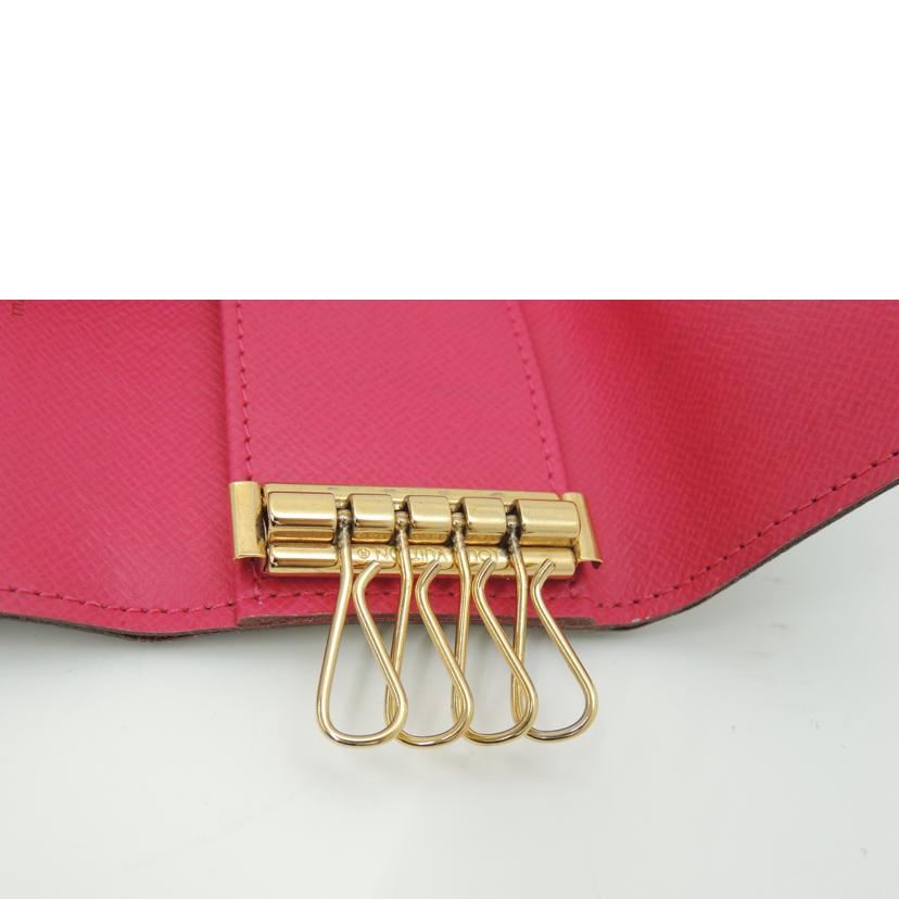 LV ルイ・ヴィトン キーケース レディース メンズ/ミュルティクレ4/マルチカラー/ノワール/M93732//CT2039/ABランク/69