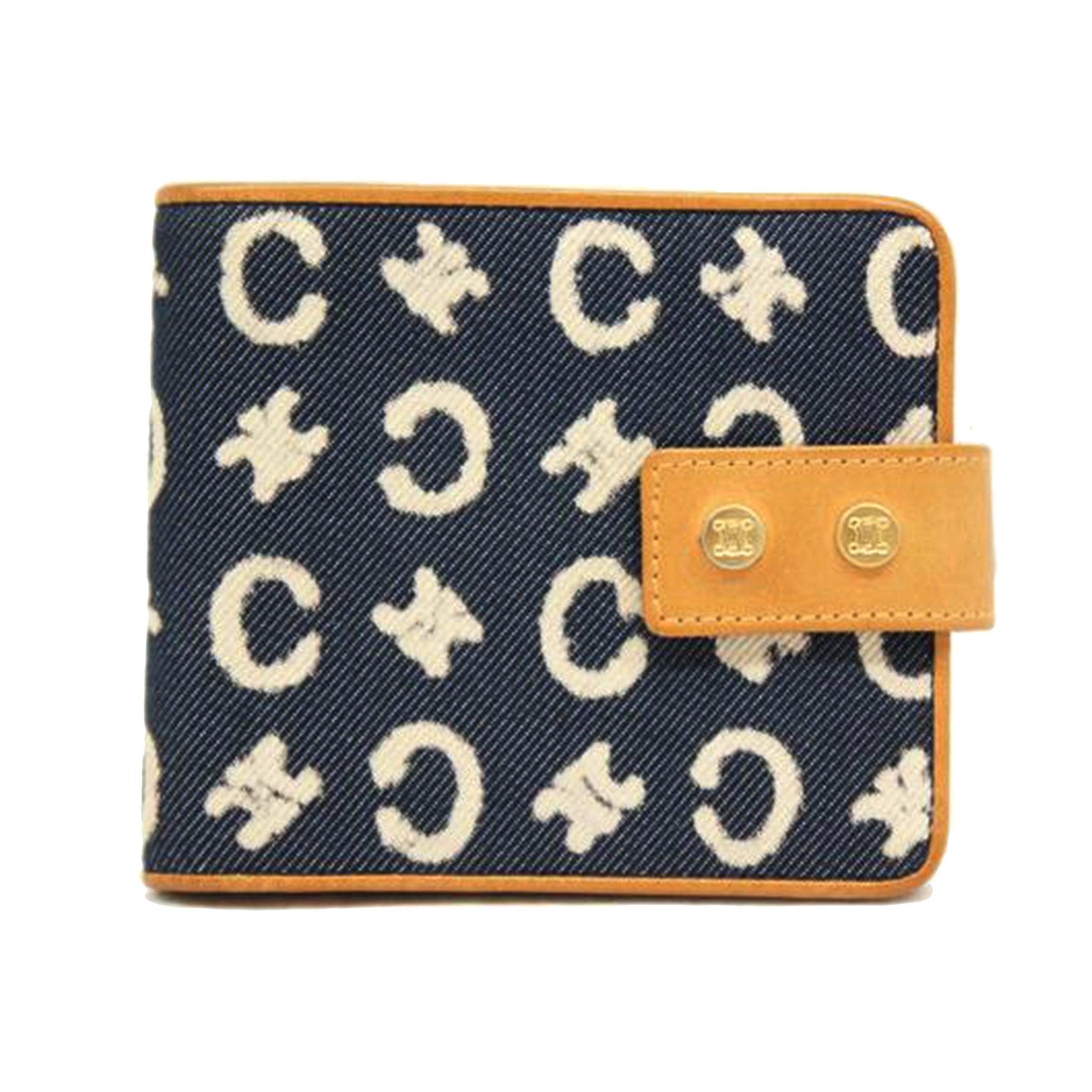 CELINE セリーヌ/Cブラゾン2つ折り財布/L20//Bランク/05