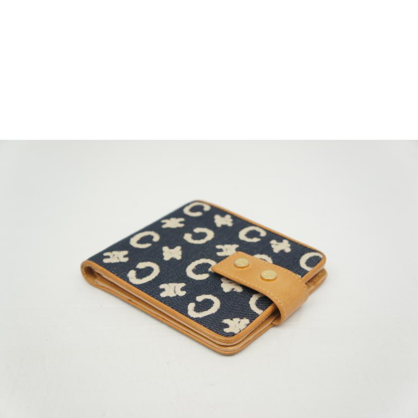 CELINE セリーヌ/Cブラゾン2つ折り財布/L20//Bランク/05