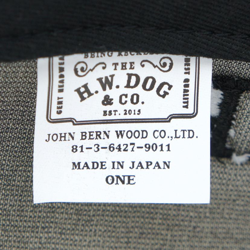 DOG&Co./HW DOG/キャップ/ホワイト//Aランク/06