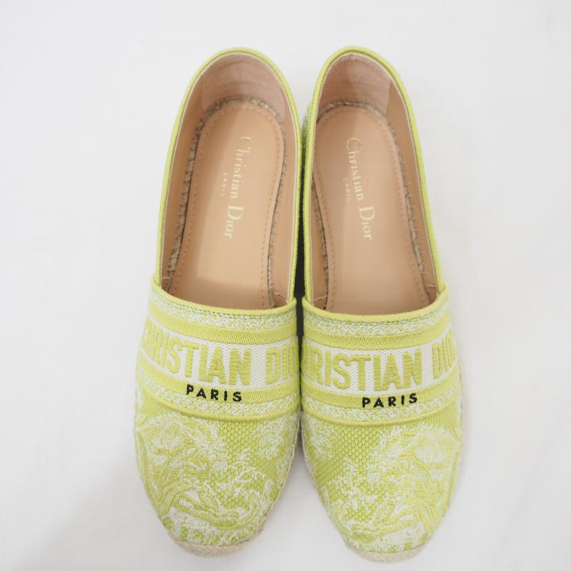 Dior ディオール/エスパドリーユ/GRANVILLE/ライムグリーン//SAランク/78