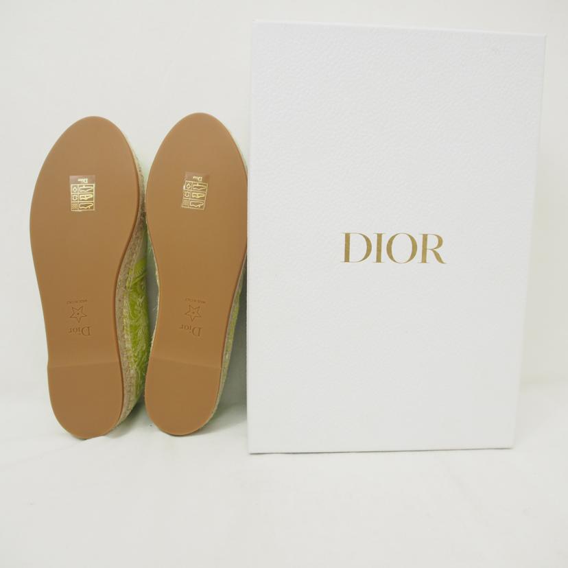 Dior ディオール/エスパドリーユ/GRANVILLE/ライムグリーン//SAランク/78