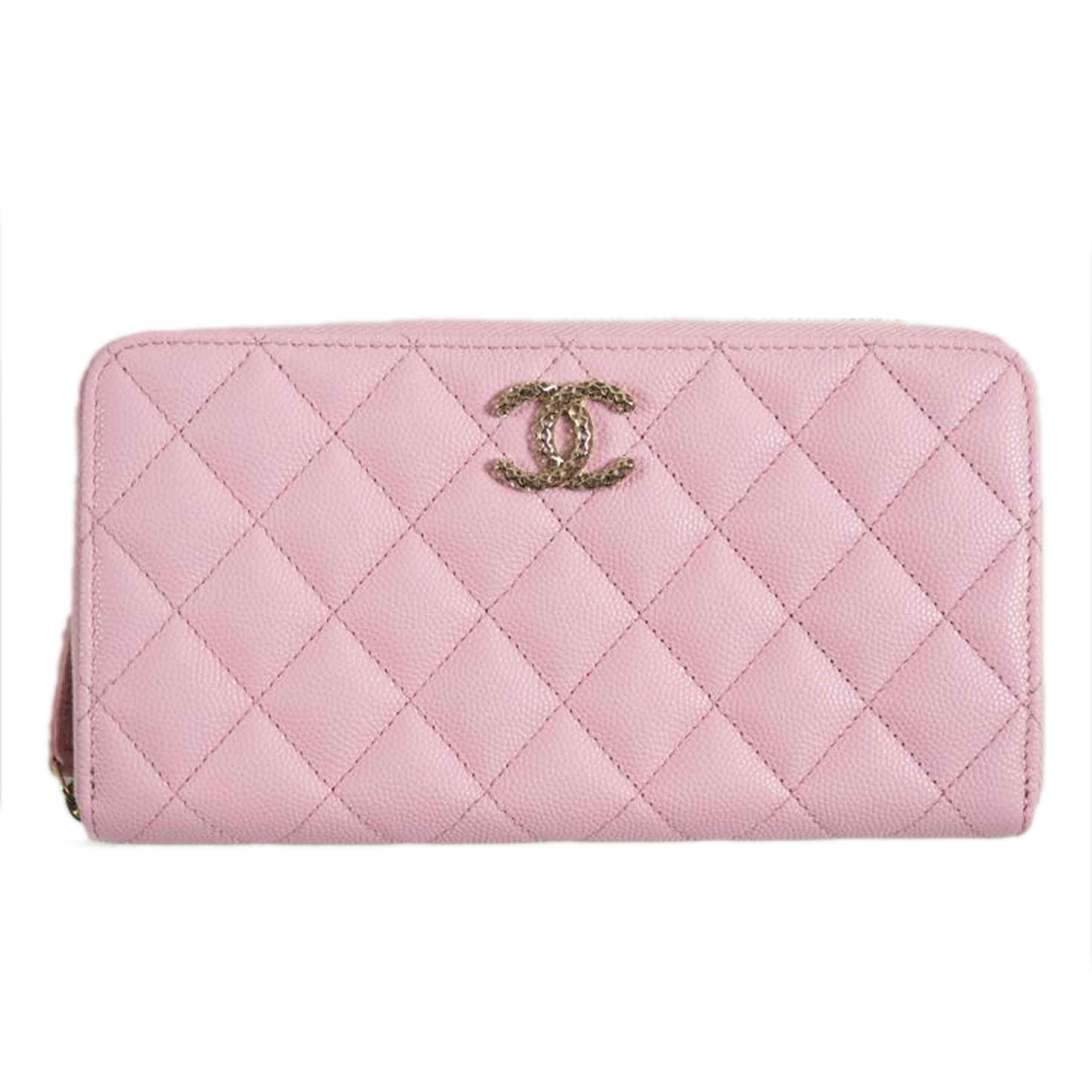 CHANEL シャネル/マトラッセ キャビアスキン ロングウォレット//X4448029/SAランク/79