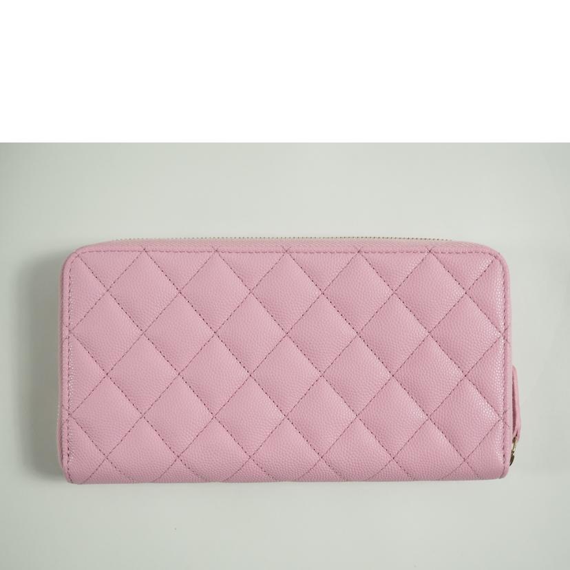 CHANEL シャネル/マトラッセ キャビアスキン ロングウォレット//X4448029/SAランク/79