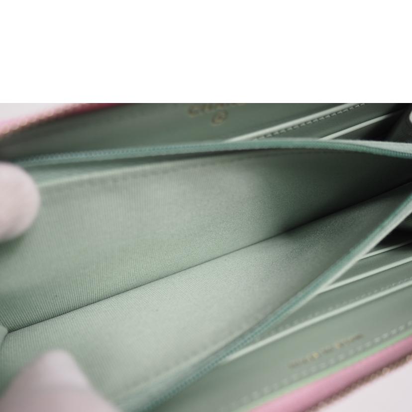 CHANEL シャネル/マトラッセ キャビアスキン ロングウォレット//X4448029/SAランク/79