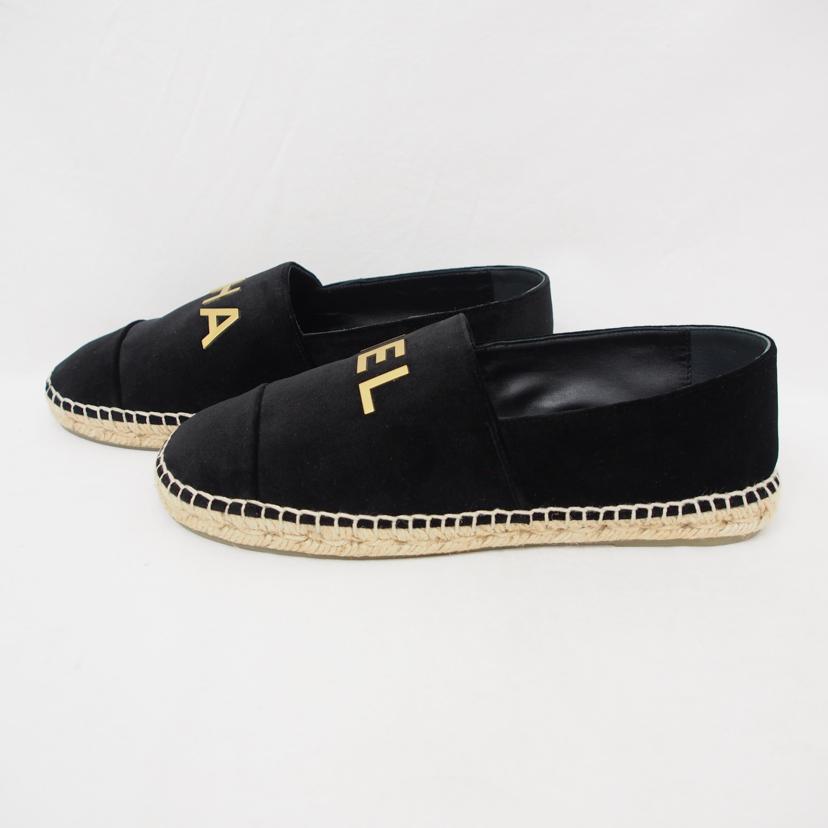 CHANEL/スリッポン/エスパドリーユ/ブラック/BG34012//SAランク/78