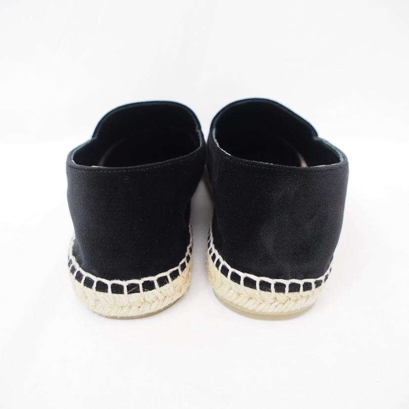 CHANEL/スリッポン/エスパドリーユ/ブラック/BG34012//SAランク/78