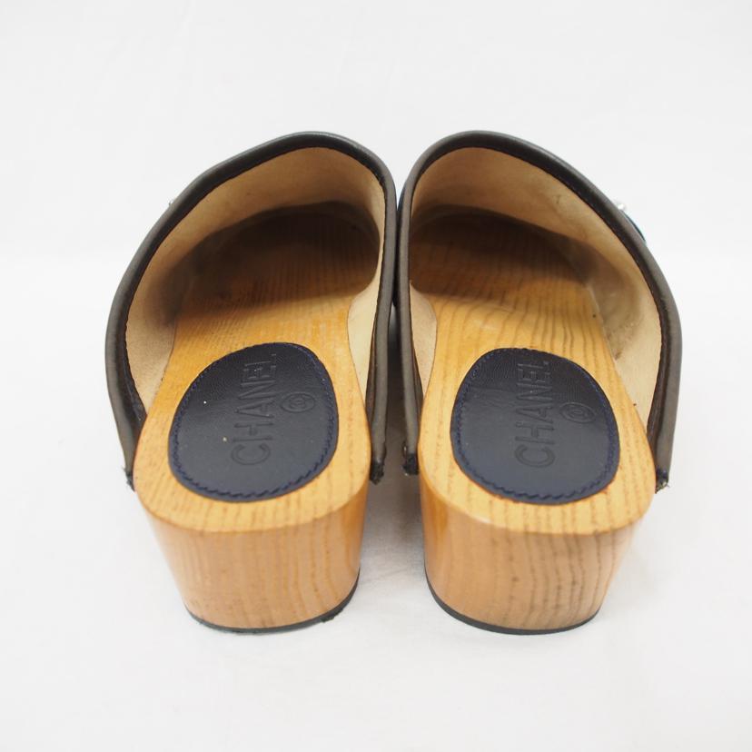 CHANEL/ターンロック付サボサンダル/G29516//Bランク/78