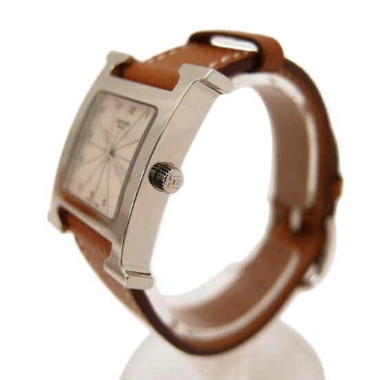 HERMES エルメス 腕時計 革ベルト/Hウォッチ/レディース/クオーツ/HH1.210//3078390/ABランク/69