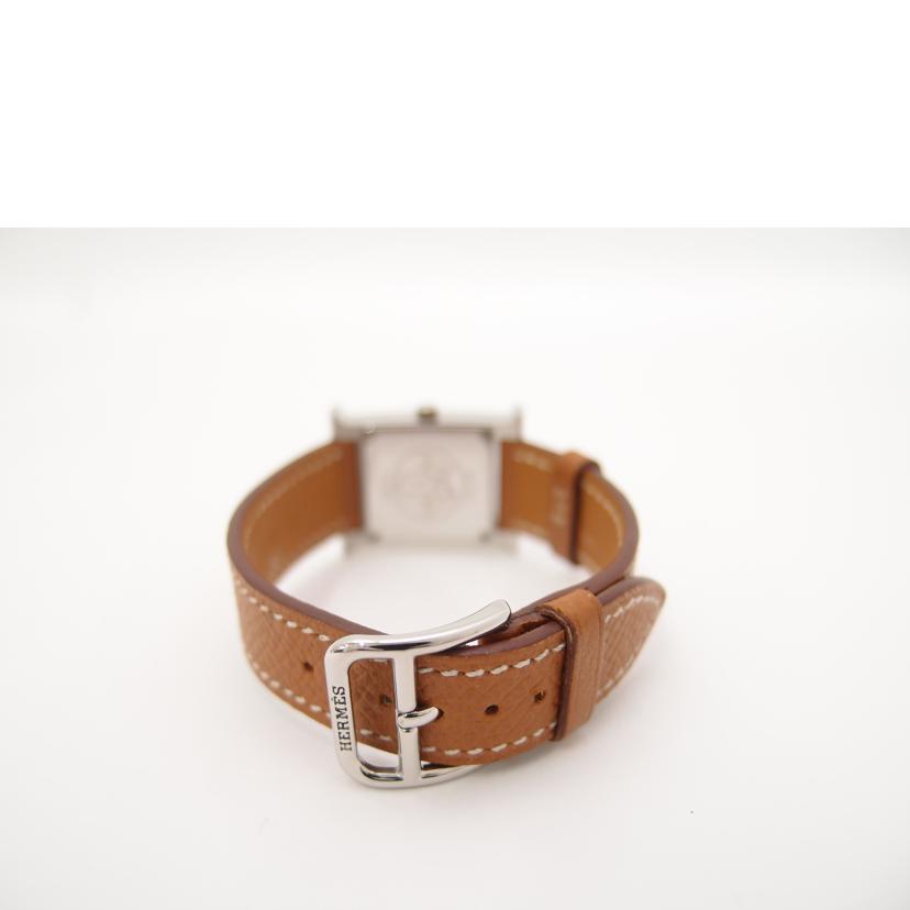 HERMES エルメス 腕時計 革ベルト/Hウォッチ/レディース/クオーツ/HH1.210//3078390/ABランク/69