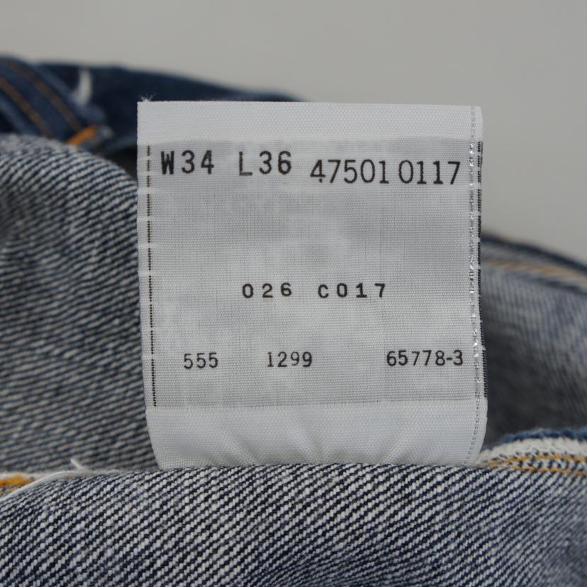 LEVI`s リーバイス/リーバイス/501XX復刻デニム/501XX//ABランク/06