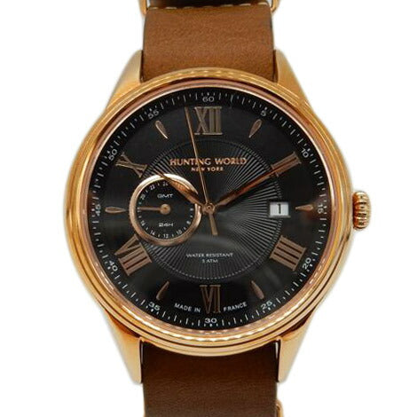 HUNTING WORLD ハンティングワールド/メンズ/クォーツ/アナログ腕時計/ローズゴールド/HWG010//SAランク/02