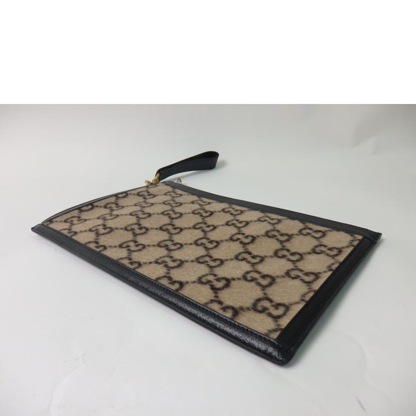 GUCCI グッチ/GGウールクラッチバッグ/ポーチ/597627//562600/SAランク/84