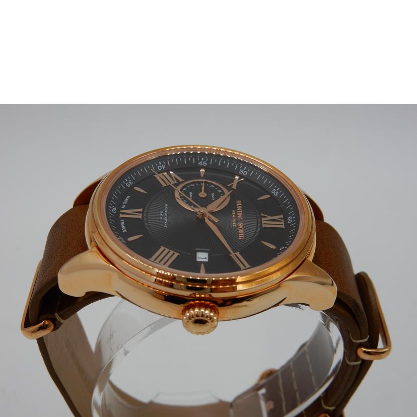 HUNTING WORLD ハンティングワールド/メンズ/クォーツ/アナログ腕時計/ローズゴールド/HWG010//SAランク/02