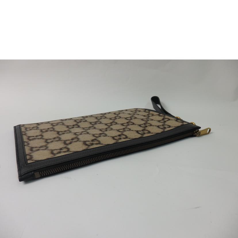 GUCCI グッチ/GGウールクラッチバッグ/ポーチ/597627//562600/SAランク/84