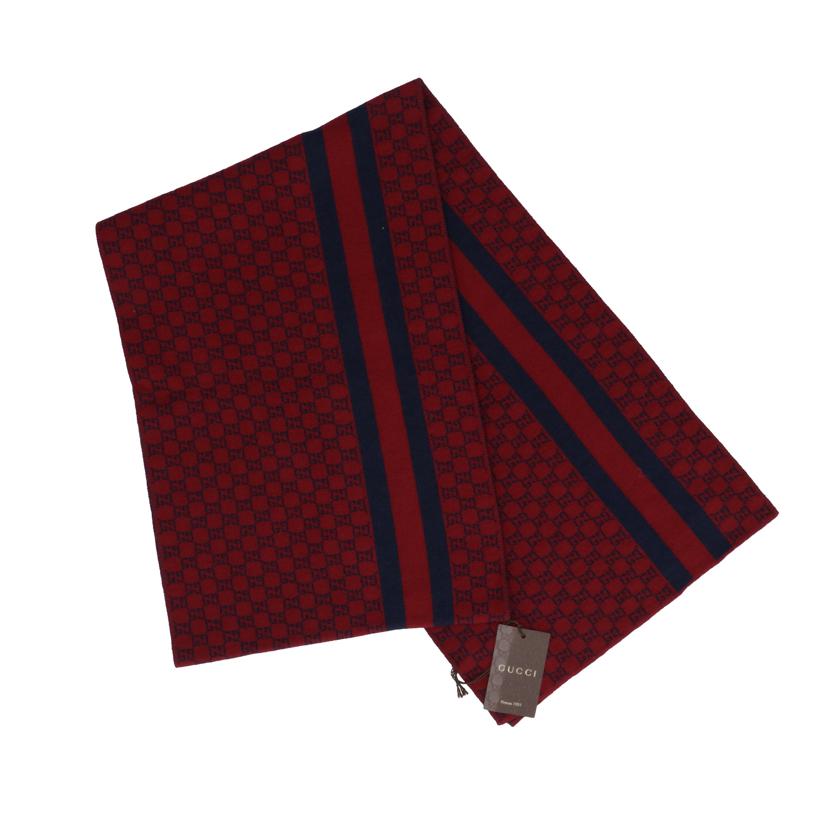 GUCCI グッチ/GG柄マフラー/ウール/438253//Sランク/05