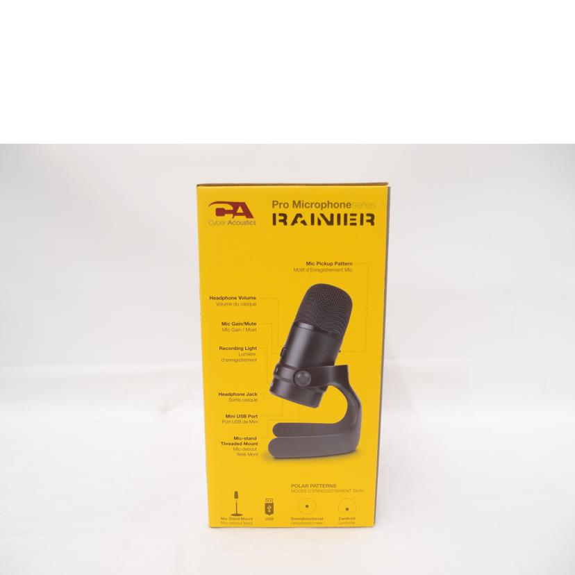 Cyber Acoustics サイバーアコースティック/USBレコーディングマイク/CVL-2004//-/Sランク/69