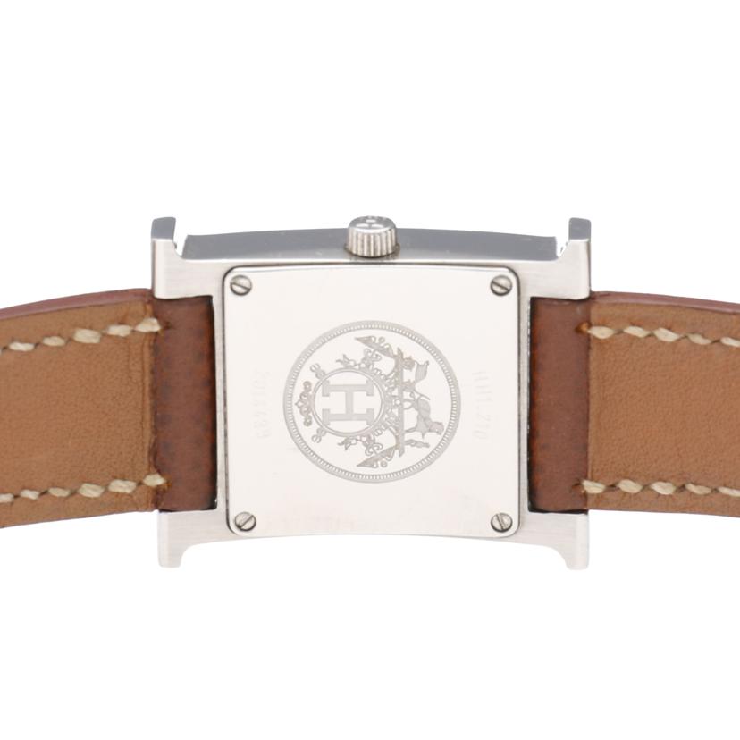HERMES エルメス/Hウォッチ/レディース/クオーツ/HH1.210//2014439(口G刻印)/ABランク/75